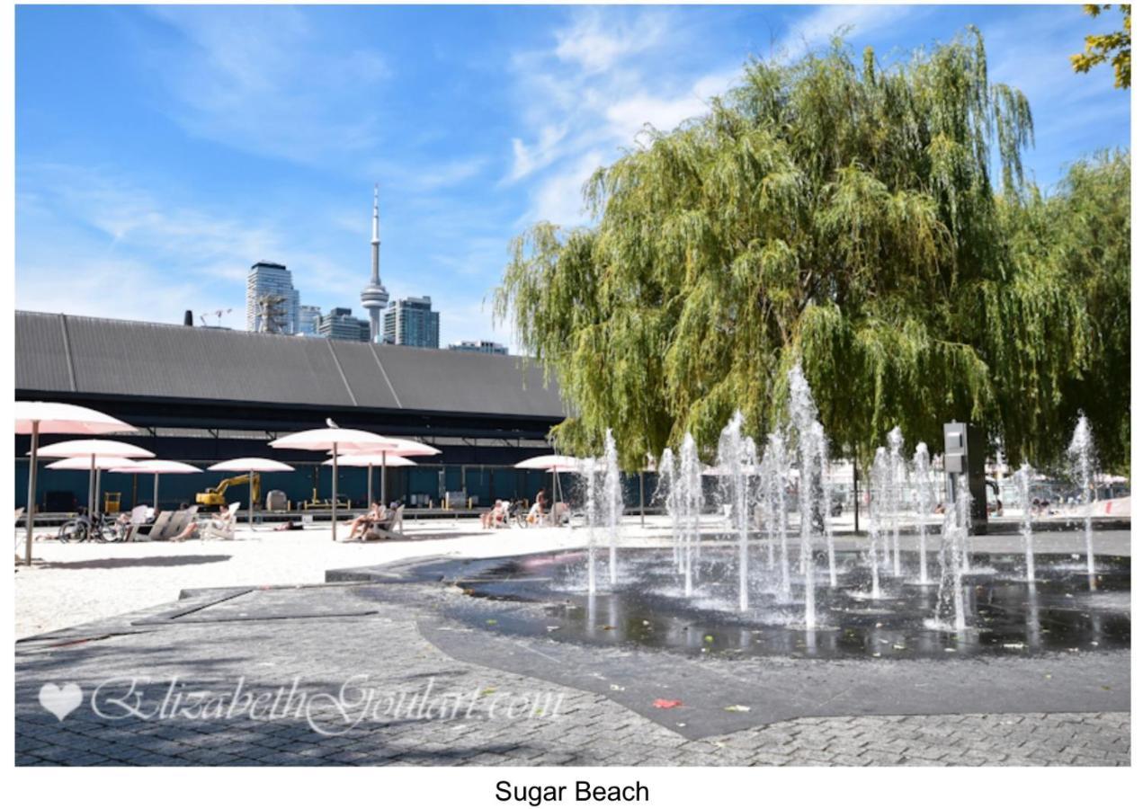 Three-Bedroom Condo With Free Parking Nearby Cn Tower With Lake View Toronto Buitenkant foto